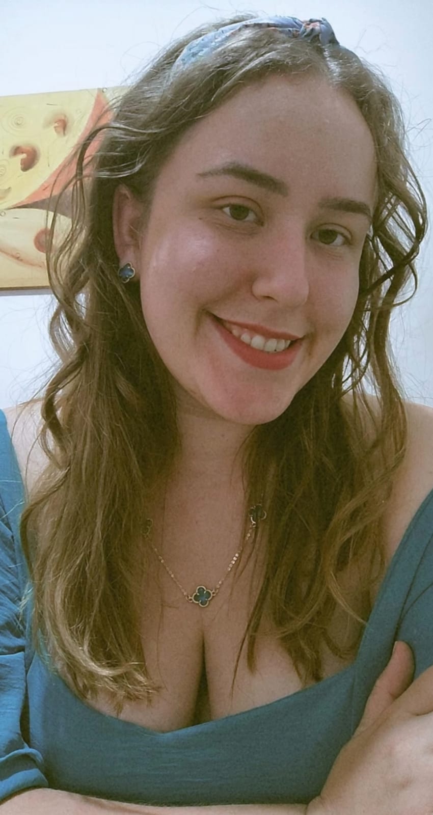 Psicologa em atendimento